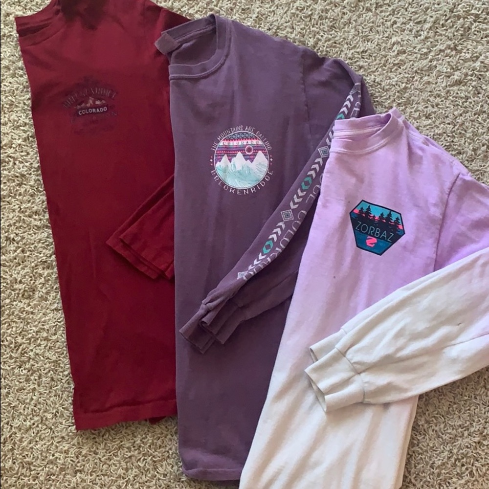 Crew neck t shirts